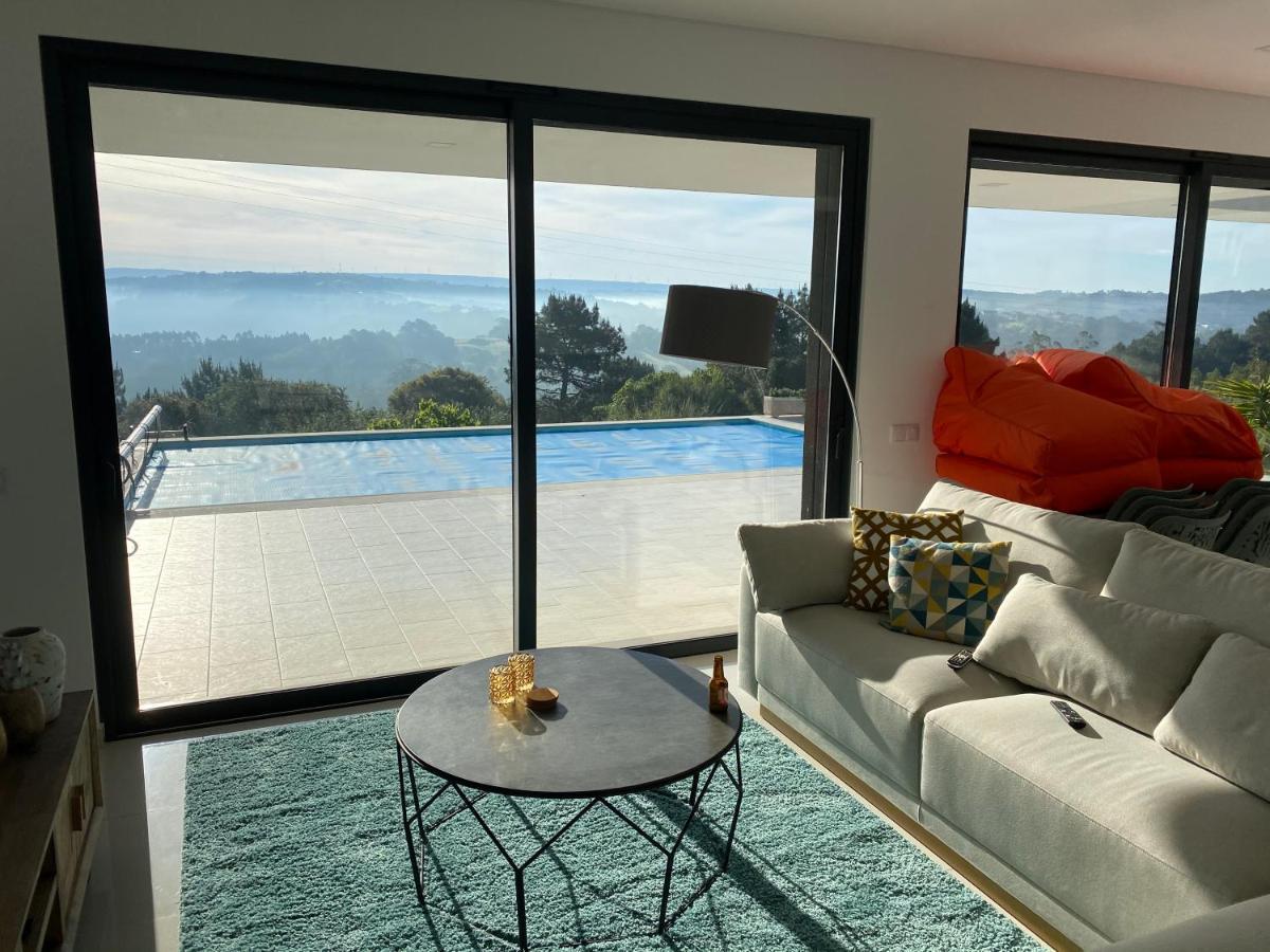 Villa White Lagoon, 6 Guests, 2 Bathrooms, Heated Private Pool, Amazing View, Fully Equiped ! Alfeizerão Kültér fotó